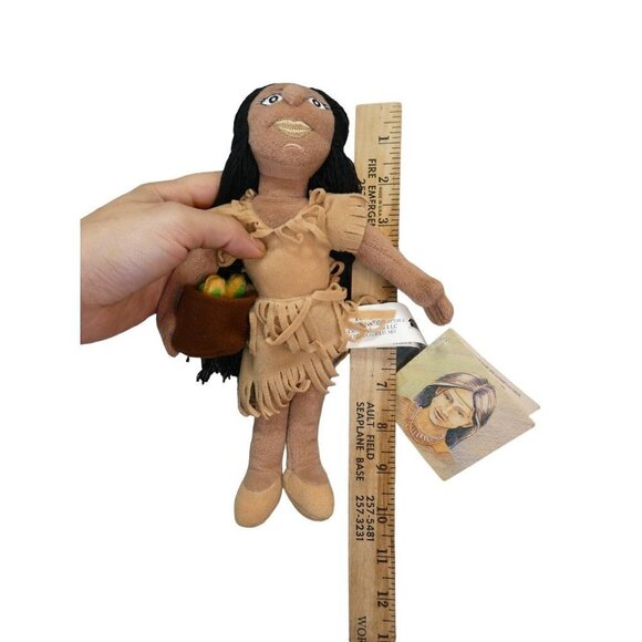 Creation Station Pocahontas Plush Doll Famous Be’an Collectible 11" Tag Attached - Picture 6 of 8